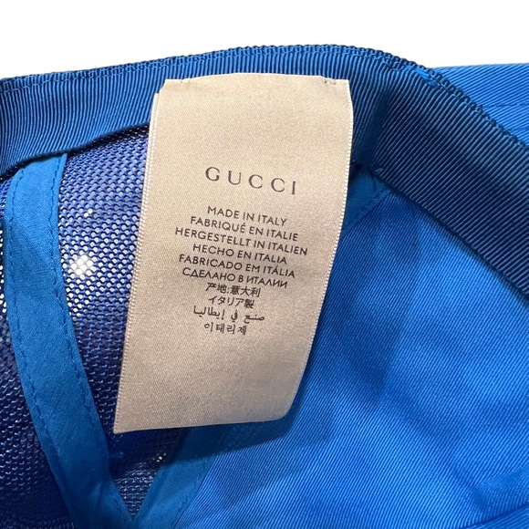 Gucci Patch Logo Trucker Hat - Picture 7 of 10